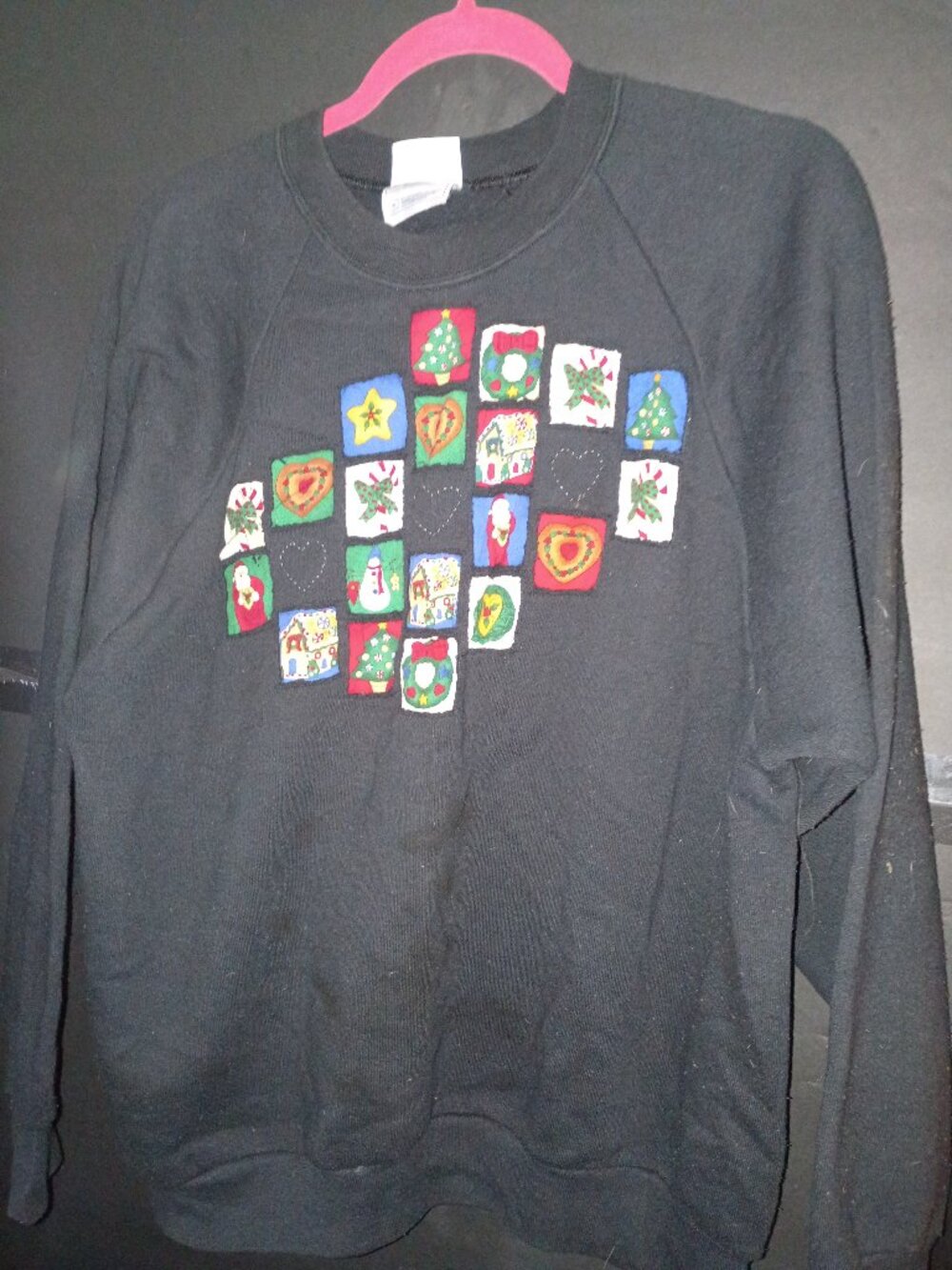 vintage Fruit of the Loom Christmas sweatshirt size XL